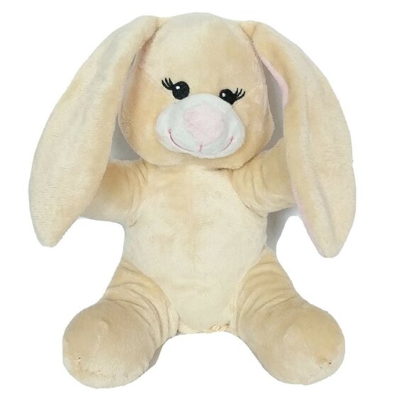 Colorbok Easter Bunny Rabbit Cream Plush 9 Inch - Picture 1 of 5